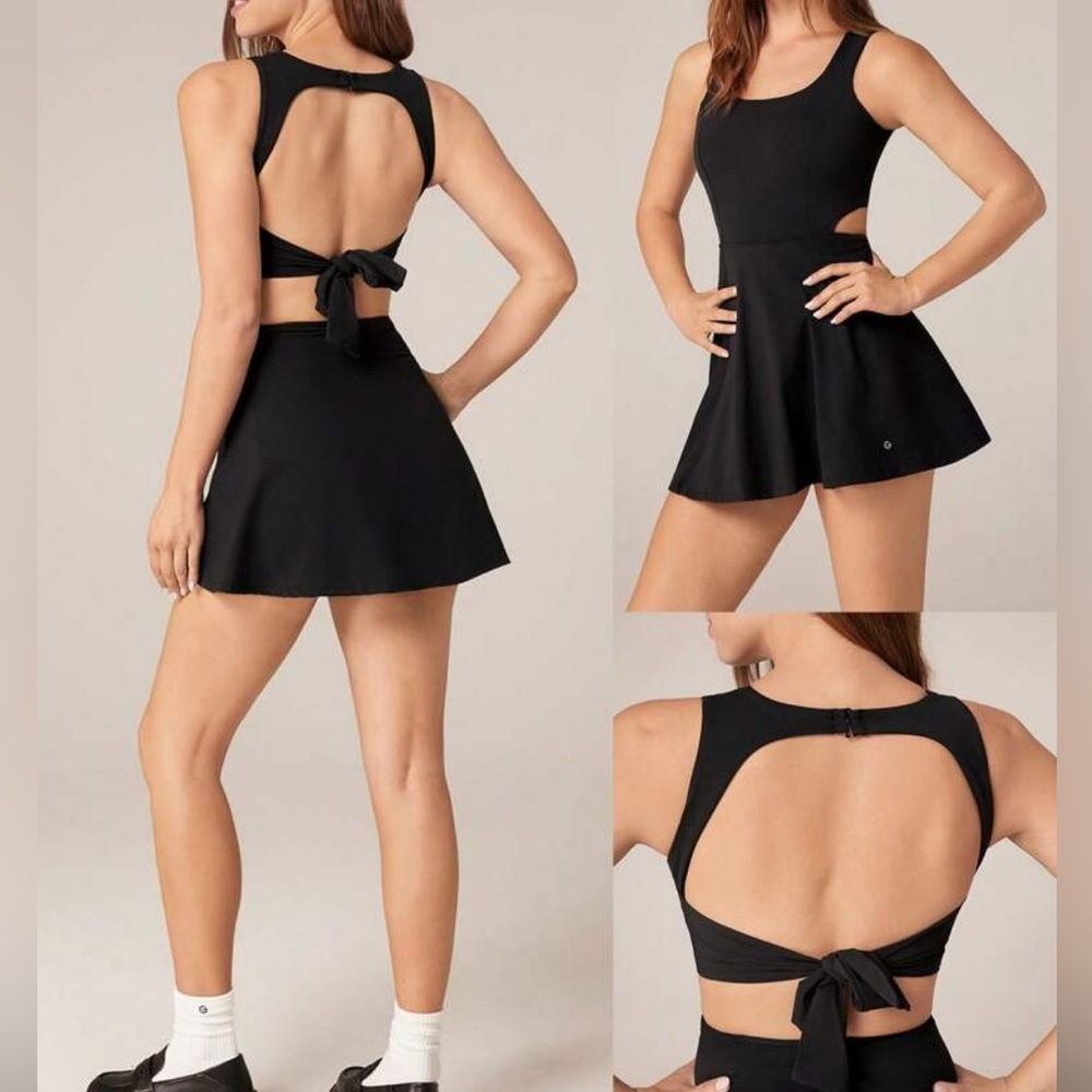 **SOLD** Glowmode Peekaboo Easy Peezy Athletic Dress with Shorts